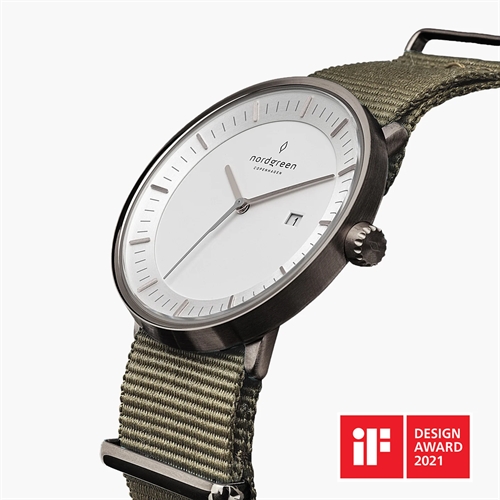 Nordgreen, Philosopher, gunmetal, Olivengrøn Nato 